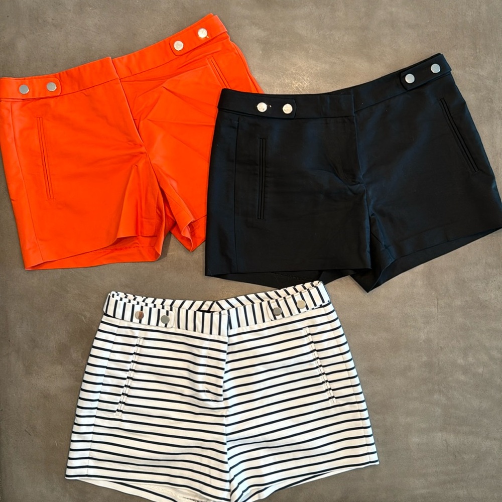 Set of three Zara dress shorts